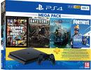 Playstation 4 Slim  Mega Pack 1 Terabyte  GTA5/Days Gone/God of War/Fortnite + 2 Controles